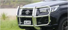  ??  ?? An Ali-Arc-equipped Toyota Hilux SR5 Cruiser.