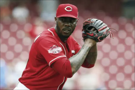  ?? THE ASSOCIATED PRESS ?? The Yankees bolstered an already dominant bullpen Monday, acquiring hard-throwing All-Star closer Aroldis Chapman from the Cincinnati Reds for four minor leaguers.