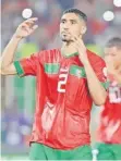  ?? | BackpagePi­x ?? ACHRAF Hakimi cannot believe it after missing a penalty for Morocco against South Africa.