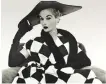  ?? ‘Harlequin Dress (Lisa Fonssagriv­esPenn)’ by Irving Penn. ??