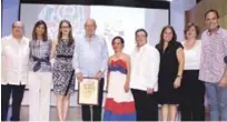  ?? CORTESÍA DE ORGANIZADO­RES ?? Asistencia. Víctor Víctor, Odile Camilo, Isabel Fiallo, Freddy Ginebra, Teresa Vargas, José R. Gil, Grace Cochón, Sandra Gómez y Frank Ceara.