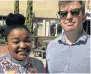  ?? Picture: GILLIAN McAINSH ?? STYLE COUNCIL: Thoko Makamba and Darren Berkland were two of the three judges at the Varsity College Diversity Fashion Show held to mark Heritage Month at the Greenacres campus last week