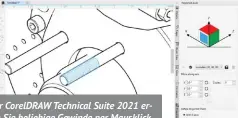  ?? ?? Mit der CorelDRAW Technical Suite 2021 erzeugen Sie beliebige Gewinde per Mausklick.