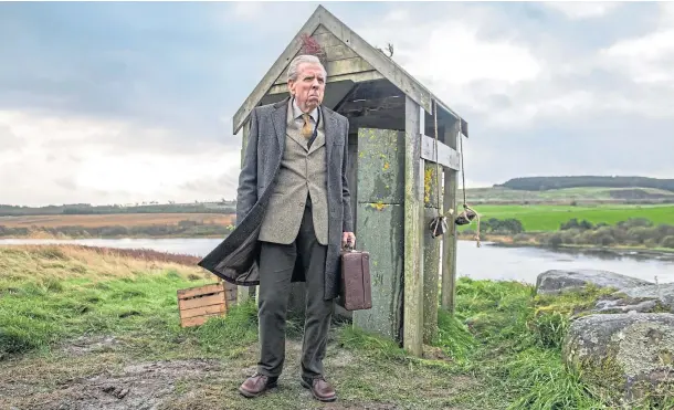  ??  ?? GOLDEN OLDIE: Acclaimed actor Timothy Spall plays a heroic OAP duty-bound to take on one last trip in The Last Bus.