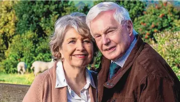  ?? COURTESY OF BBC ?? Anne Reid and Derek Jacobi starred in the series, “Last Tango in Halifax.”