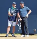  ?? STEVE FLYNN/USA TODAY SPORTS ?? Eddie Pepperell, who finished tied for sixth in the British Open, said he and his caddie drowned their sorrows after Saturday’s round.