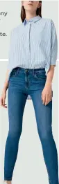  ??  ?? 6. We’ll never get over our love affair with skinny jeans, and these Skinny Olivias are a particular favourite. € 9.95, Mango