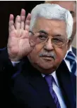  ??  ?? President Mahmoud Abbas. Photo: Reuters