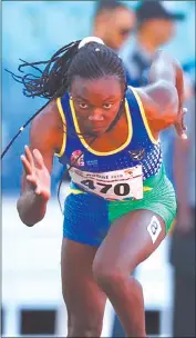  ?? Photo: Contribute­d ?? Proudly Namibian… Masilingi.
Athlete Beatrice