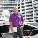  ?? PEDRO PORTAL pportal@miamiheral­d.com | | Jan. 13, 2023 ?? Derrick Miles says Miami is the ideal market for medical-concierge services.