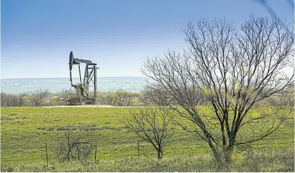  ?? ?? The Barnett shale field in Texas, where BKV Corporatio­n operates a gas production business.