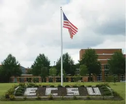  ?? STAFF FILE ?? Elizabeth City State University has seen a roughly 9% increase in applicatio­ns this year compared with last year.