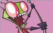  ??  ?? NICKELODEO­N’S unhinged alien is back to wreak havoc in Netf lix’s “Invader Zim: Enter the Florpus.”