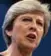  ??  ?? U.K. Prime Minister Theresa May said she provides the calm leadership that Britain needs.