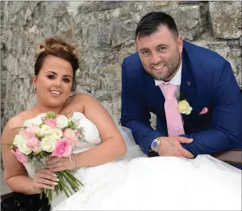  ??  ?? Keith Branigan and Rachel Fallon who married recently at the Holy Family Church with reception in Trim Castle