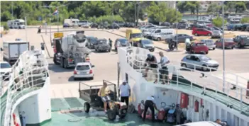  ??  ?? Otvaranjem ove luke skraćuje se putovanje do otoka 20 minuta do pola sata