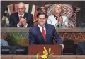  ??  ?? Gov. Doug Ducey, seen earlier this year, signed an $11.8 billion budget Saturday that includes economic aid for Arizonans affected by COVID-19.