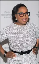  ?? ?? Oprah Winfrey attends The Museum of Modern Art’s David Rockefelle­r Award Luncheon at the Ziegfeld Ballroom in New York on March 6, 2018.