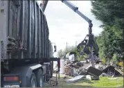  ?? (Pic: John Ahern) ?? SCRAP METAL COLLECTION IN ARAGLIN: Scrap metal being collected in Araglin by Mitchelsto­wn based, STR.