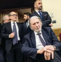  ?? ?? Ex magistrati Roberto Scarpinato e Federico Cafiero de Raho