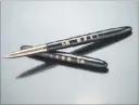  ?? Fisher Space Pen ?? Fisher Space Pen Co., which is based in Boulder City, has created a special 50th anniversar­y edition of the space pen.