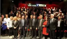  ?? (Photo Franck Fernandes) ?? Christian Estrosi, président de la Région a détaillé, hier soir, au Musée du sport, le soutien financier consenti aux clubs et communes des Alpes-Maritimes.