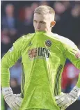  ?? Picture: Rui Vieira ?? MISTAKE: Sheffield United keeper Dean Henderson after his howler,