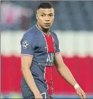  ?? FOTO: GYI ?? Mbappé volverá hoy al once del PSG