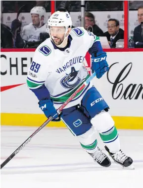  ?? — PHOTOS: GETTY IMAGES FILES ?? It has been noted that the Canucks signed Sam Gagner to help boost their struggling power play.