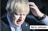  ??  ?? Boris Johnson