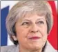  ?? BLOOMBERG ?? Theresa May