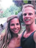  ?? FOTO: PRIVAT ?? PRIORITERE FAMILIE: Sondre Skarli forteller at han vil stifte familie med ektefellen Suzanna Henriksen. Her er paret på en tur til Cuba.