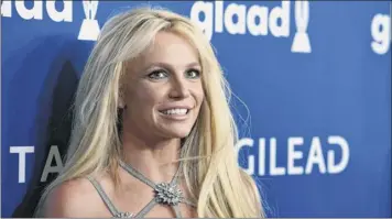  ?? Chris Pizzello / Invision / AP ?? In support of Black Out Tuesday, Britney Spears urged people to “use the time away from our devices to focus on what we can do to make the world a better place ... for ALL of us !!!!! ”