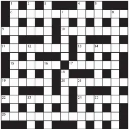 ?? PRIZES of £20 will be awarded to the senders of the first three correct solutions checked. Solutions to: Daily Mail Prize Crossword No. 15,676, PO BOX 3451, Norwich, NR7 7NR. Entries may be submitted by second-class post. Envelopes must be postmarked no l ??