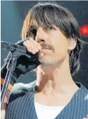  ?? ?? Anthony Kiedis, lead singer of the the Red Hot Chili Peppers.