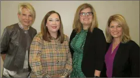  ?? ?? Ellon Cockrill, Catherine Young, Tabitha McNulty and Stacy Wilson