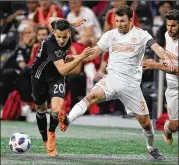  ?? CURTIS COMPTON / CCOMPTON@AJC.COM ?? Atlanta United defender Michael Parkhurst was selected to his second straight MLS All-Star game. The stars will play Juventus on Aug. 1.