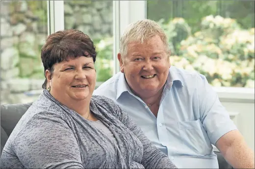  ??  ?? ON THE MOVE: Chris and Colin Weir won £161 million in a 2011 EuroMillio­ns draw and swapped their three-bedroom detached home in Largs for nearby Knock House.