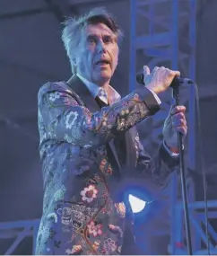  ??  ?? Bryan Ferry was restrained (mostly) and generous with the hits