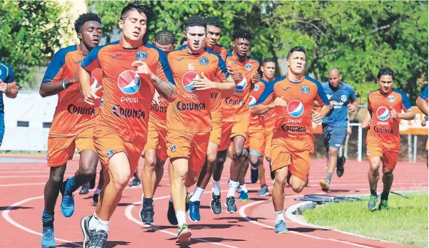  ?? FOTOS: EL HERALDO ?? Motagua enfrentará uno de los partidos más trascenden­tales de su historia, la final de la Liga Concacaf.