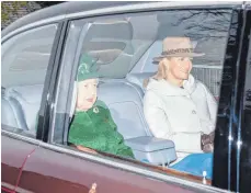  ?? FOTO: JOE GIDDENS/DPA ?? Von der Queen (links) geschätzt: Sophie, Gräfin von Wessex, die überaus pflichtbew­usst im Dienst der Krone unterwegs ist.