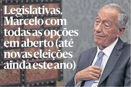  ?? ?? Presidente da República reparou que sondagem SIC-Expresso só teve 26% de taxa de resposta.