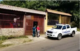  ?? FRANCISCO BARRANTES ?? La chiquita fue encontrada sin vida en el piso de la sala.