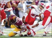  ?? FOSLIEN / GETTY IMAGES) HANNA ?? Although it might prepare them well for conference play, the schedule otherwise figures to trip up the Miami RedHawks in the early going. They play at Iowa, Ohio State and Cincinnati over the first four weeks.