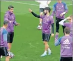  ??  ?? Isco, ayer en el entrenamie­nto.