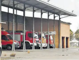  ?? RAFA SÁNCHEZ. ?? Imagen del Parque Comarcal de Bomberos de Pozoblanco.