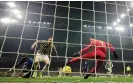  ?? ?? Federico Gatti’s own goal wrongfoots Wojciech Szczesny in the Juventus goal. Photograph: Daniele Mascolo/Reuters