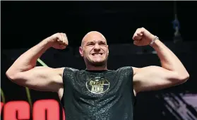  ??  ?? Tyson Fury is the WBC heavyweigh­t champion