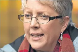  ?? Picture: PA. ?? Journalist Carrie Gracie speaks to the media outside BBC Broadcasti­ng House in London.