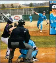  ?? Photos by Alyssa Thomsen/Times-Record By Paul McDonald ?? Pitching #3 Carver Pederson.